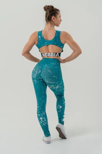 NEBBIA • Canotta Crop top ROUGH GIRL verde • Nebshop.cz 2