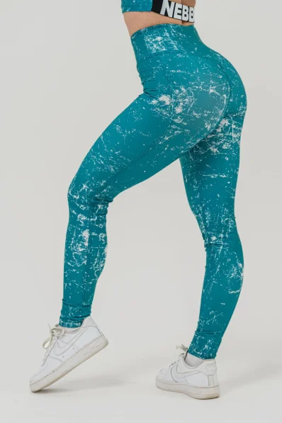 NEBBIA • Leggings per il fitness ROUGH GIRL verdi • Nebshop.it