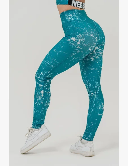 NEBBIA • Leggings per il fitness ROUGH GIRL verdi • Nebshop.it