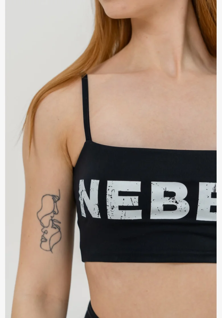NEBBIA • NEBBIA Reggiseno Bandeau BACK CHECK nero • Nebshop.it