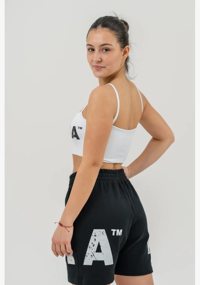 NEBBIA • NEBBIA Top bra BACK CHECK bianco • Nebshop.it