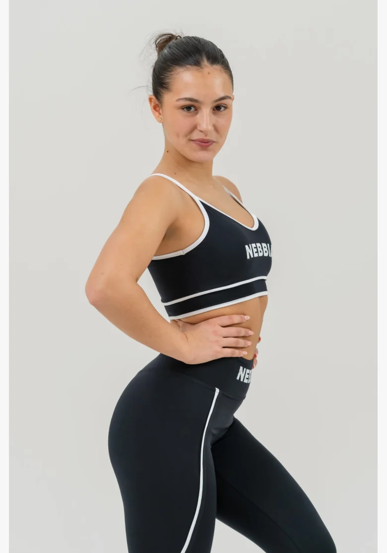 NEBBIA • NEBBIA Top sportivo supporto medio MY RULES • Nebshop.it