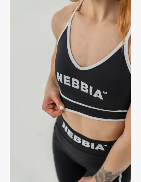 NEBBIA • NEBBIA Top sportivo supporto medio MY RULES • Nebshop.it