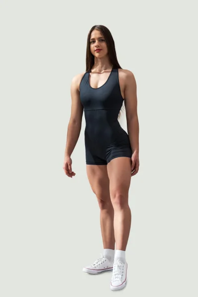 NEBBIA • NEBBIA Tuta sportiva corta 5″ GYM RAT nera • Nebshop.it 2