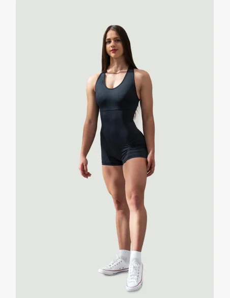 NEBBIA • NEBBIA Tuta sportiva corta 5″ GYM RAT nera • Nebshop.it