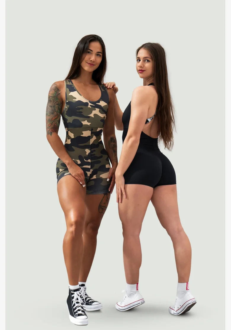 NEBBIA • NEBBIA Tuta sportiva corta 5″ GYM RAT nera • Nebshop.it