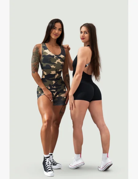 NEBBIA • NEBBIA Tuta sportiva corta 5″ GYM RAT nera • Nebshop.it