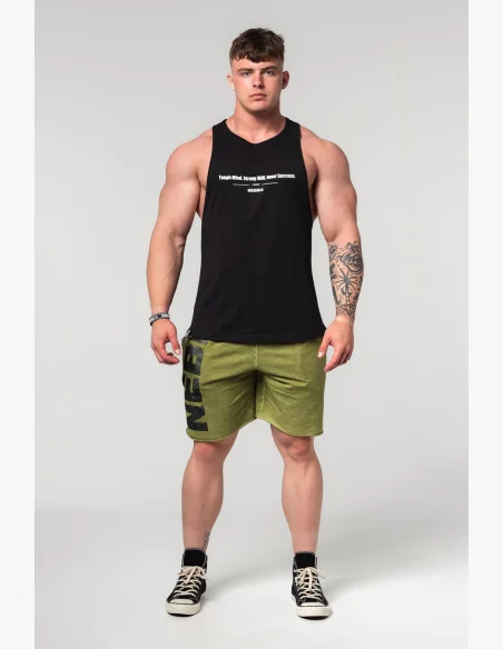 NEBBIA • Maglietta da fitness FLEXIN' nera • Nebshop.cz
