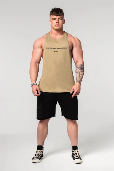 NEBBIA • NEBBIA Fitness canottiera FLEXIN' verde • Nebshop.cz