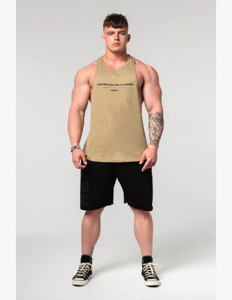 NEBBIA • NEBBIA Fitness canottiera FLEXIN' verde • Nebshop.cz