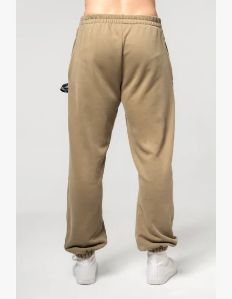 NEBBIA • NEBBIA Pantaloni baggy con tasche GYM BRO verdi • Nebshop.cz