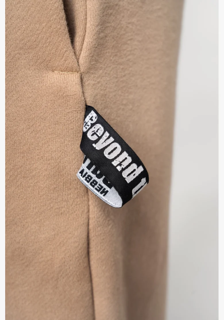NEBBIA • NEBBIA Pantofole baggy con tasche GYM BRO marroni • Nebshop.it