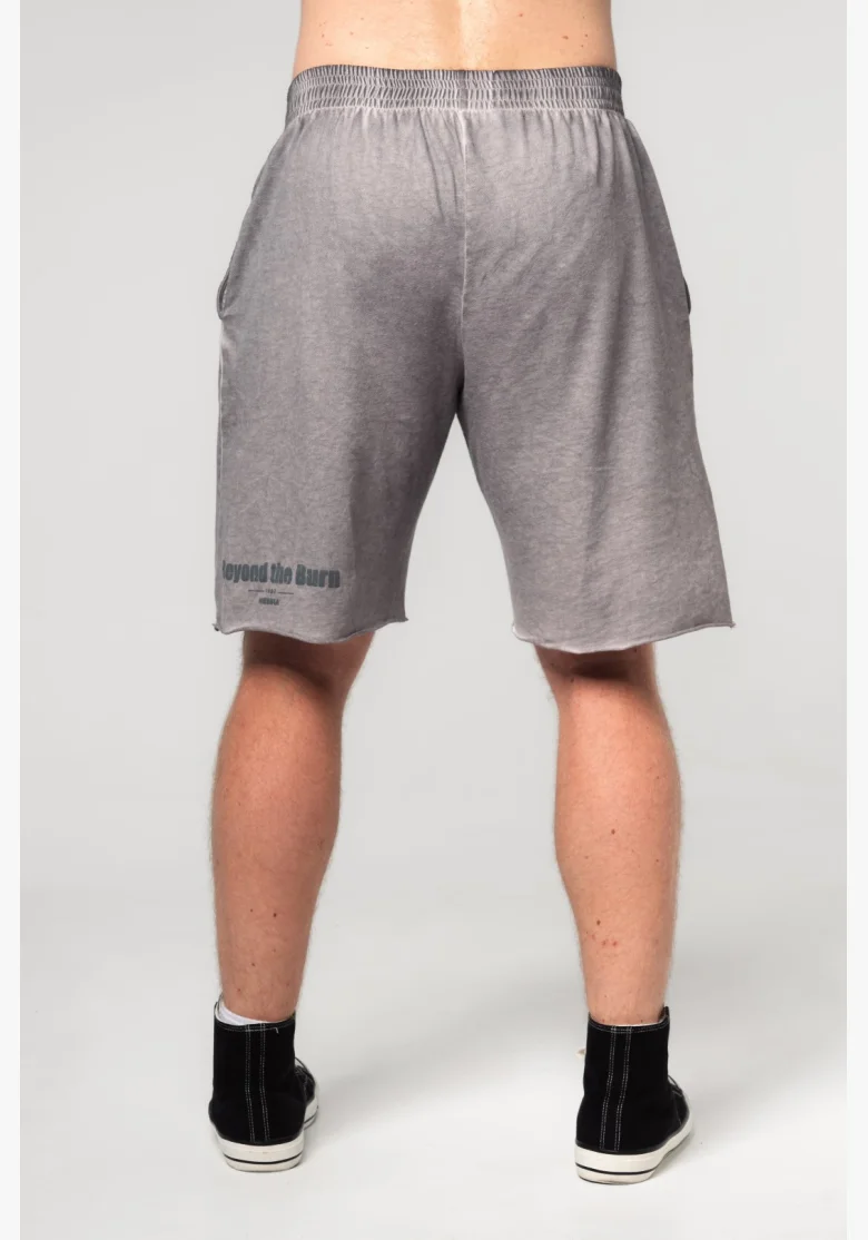 NEBBIA • NEBBIA Pantaloni corti in felpa NO BS grigi • Nebshop.cz