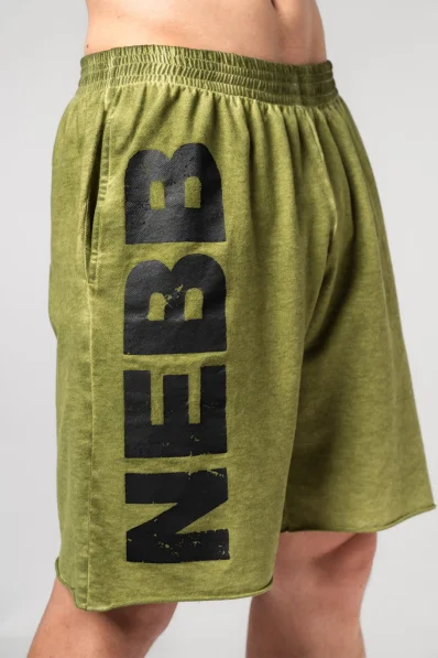NEBBIA • NEBBIA Te shorts lavati NO BS verdi • Nebshop.it 2