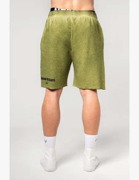 NEBBIA • NEBBIA Te shorts lavati NO BS verdi • Nebshop.it