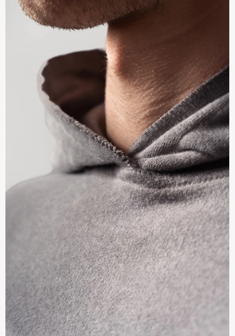 NEBBIA • NEBBIA Mikina oversized s kapucí NO BS šedá • Nebshop.cz
