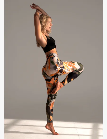 KFIT • Leggings KFIT® Camo Burst • Nebshop.cz