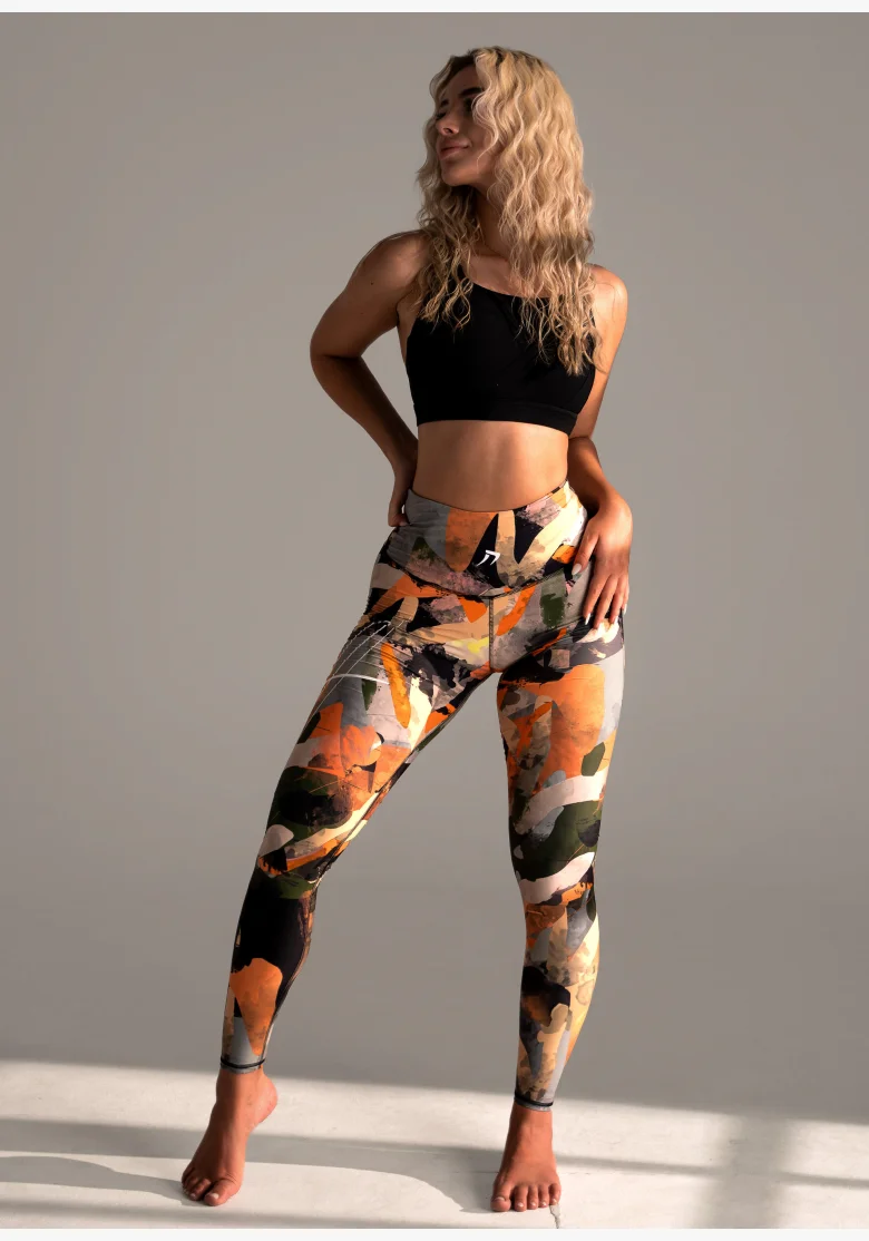 KFIT • Leggings KFIT® Camo Burst • Nebshop.cz
