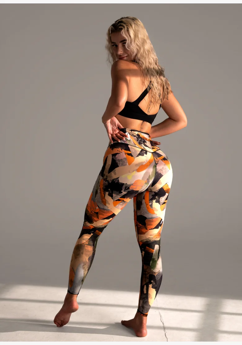 KFIT • Leggings KFIT® Camo Burst • Nebshop.cz