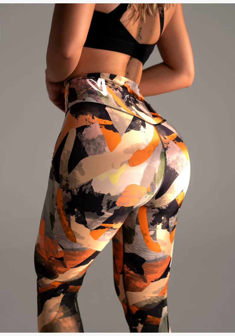 KFIT • Leggings KFIT® Camo Burst • Nebshop.cz