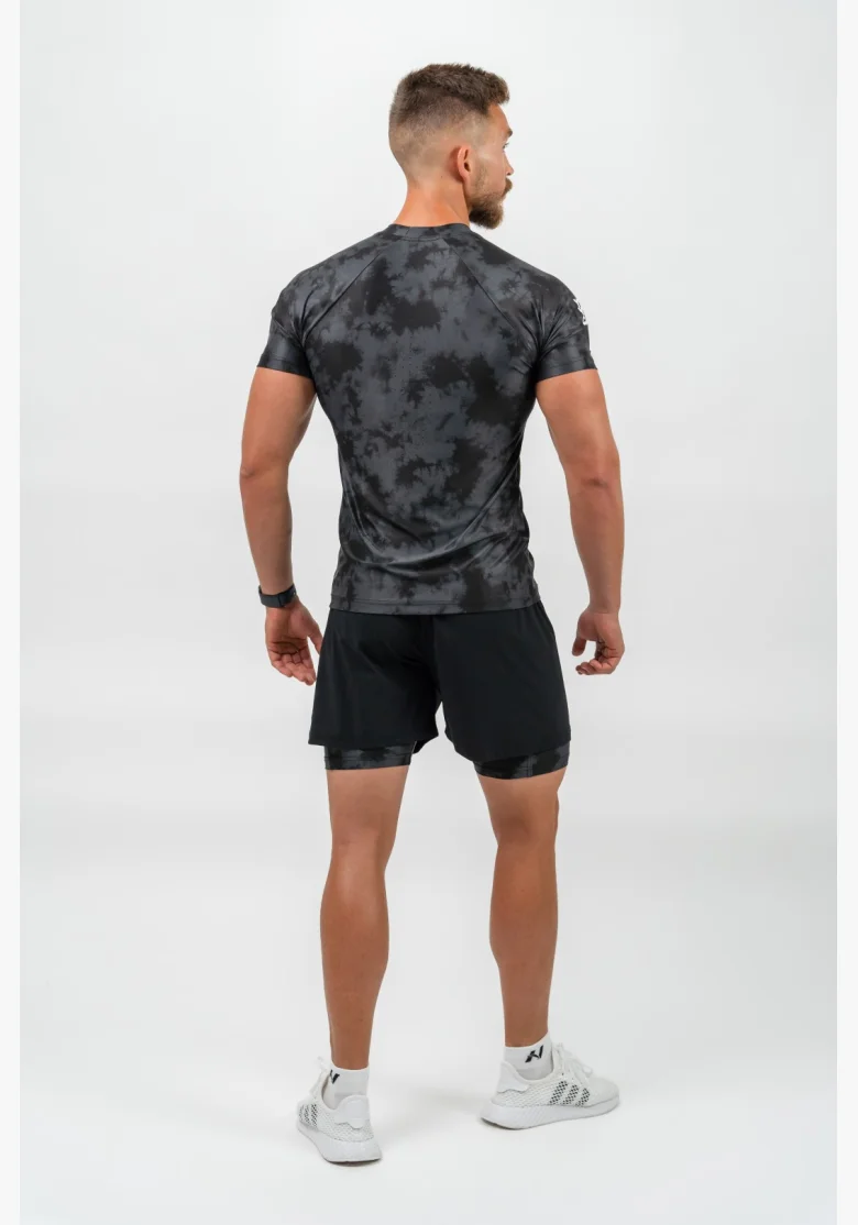 NEBBIA • NEBBIA Shorts Compressivi 2in1 con Tasche per Mobile PERFORMANCE nere • Nebshop.it