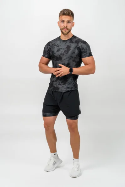 NEBBIA • NEBBIA Compression Camouflage T-shirt FUNCTION nera • Nebshop.cz 2