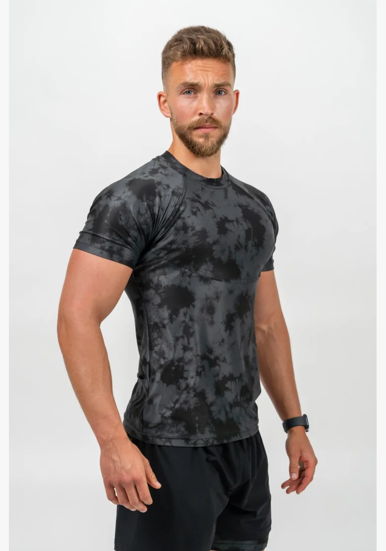 NEBBIA • NEBBIA Compression Camouflage T-shirt FUNCTION nera • Nebshop.cz