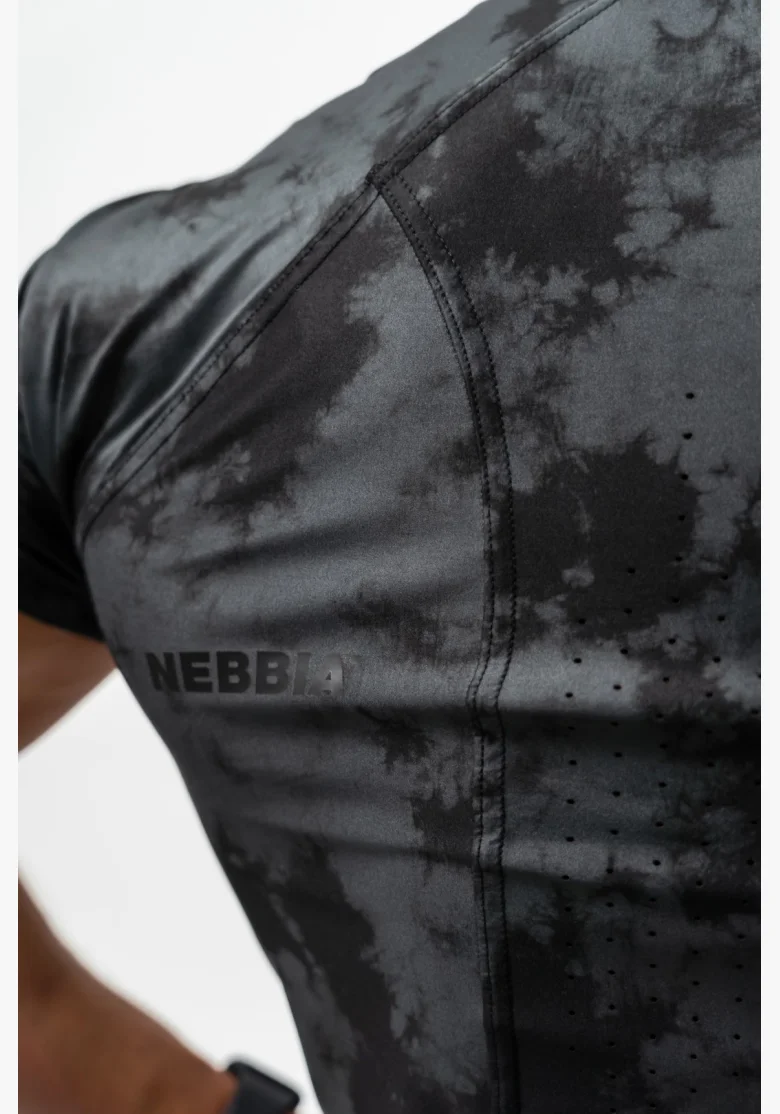 NEBBIA • NEBBIA Compression Camouflage T-shirt FUNCTION nera • Nebshop.cz