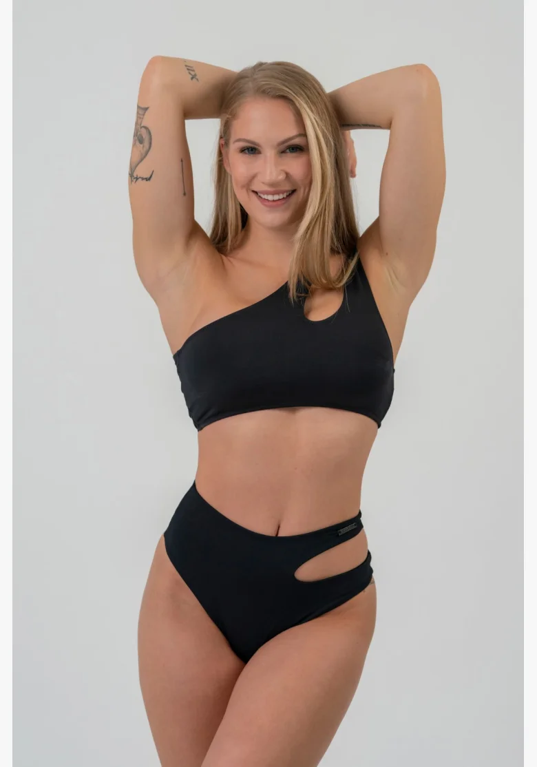 NEBBIA • NEBBIA SÃO GONÇALO bikini top nero • Nebshop.cz