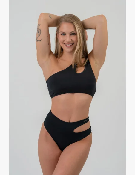 NEBBIA • NEBBIA SÃO GONÇALO bikini top nero • Nebshop.cz