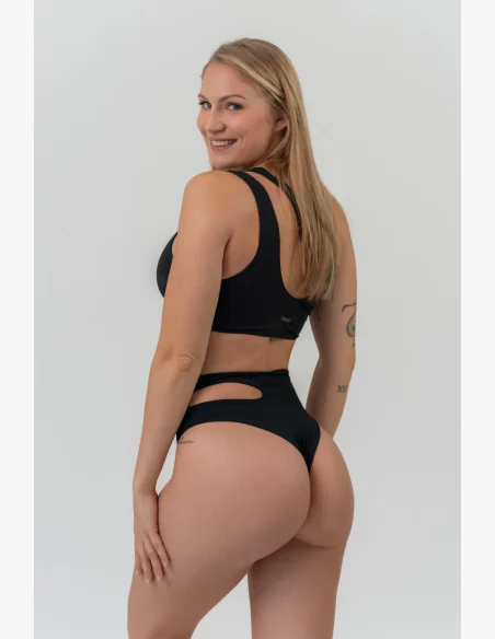 NEBBIA • NEBBIA SÃO GONÇALO bikini top nero • Nebshop.cz