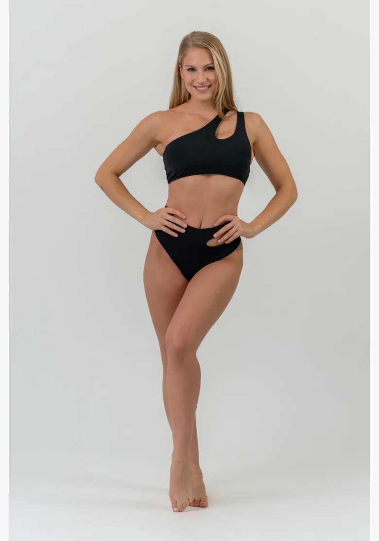 NEBBIA • NEBBIA SÃO GONÇALO bikini top nero • Nebshop.cz