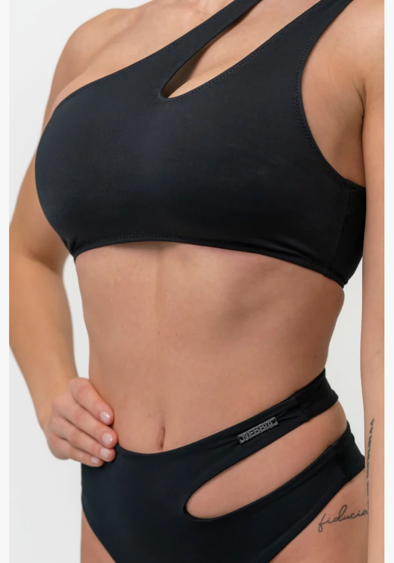 NEBBIA • NEBBIA SÃO GONÇALO bikini top nero • Nebshop.cz