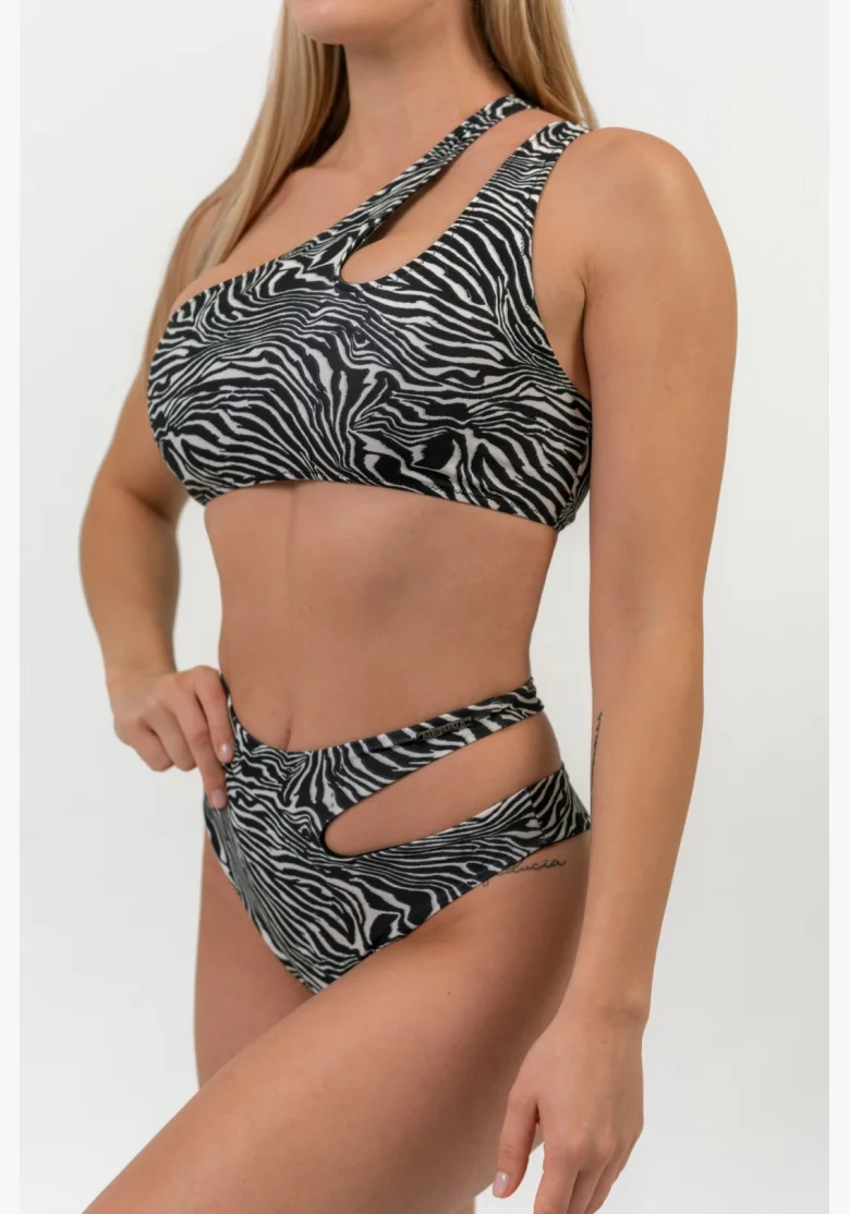 NEBBIA • NEBBIA SÃO GONÇALO bikini top - zebra • Nebshop.cz