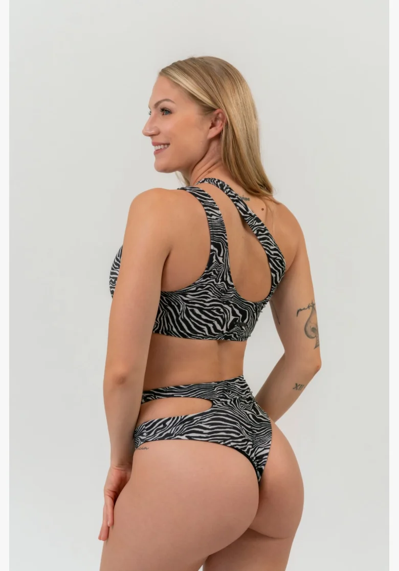 NEBBIA • NEBBIA SÃO GONÇALO bikini top - zebra • Nebshop.cz