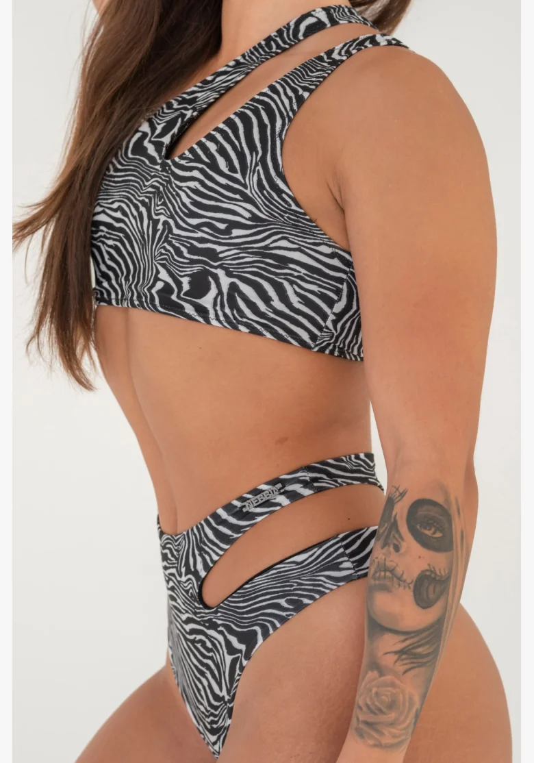 NEBBIA • NEBBIA SÃO GONÇALO bikini top - zebra • Nebshop.cz