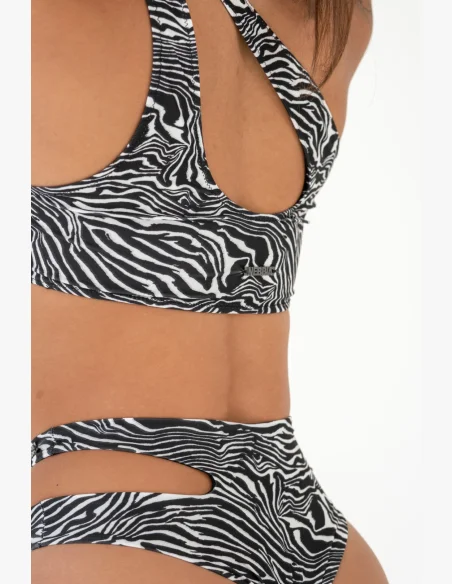 NEBBIA • NEBBIA SÃO GONÇALO bikini top - zebra • Nebshop.cz