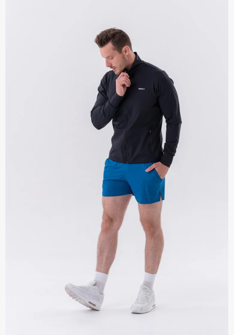 NEBBIA • NEBBIA Pantaloni corti funzionali ad asciugatura rapida "Airy" blu • Nebshop.it