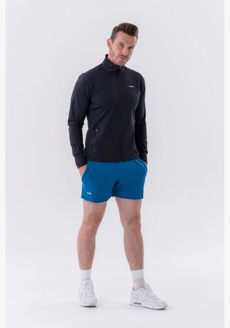 NEBBIA • NEBBIA Pantaloni corti funzionali ad asciugatura rapida "Airy" blu • Nebshop.it