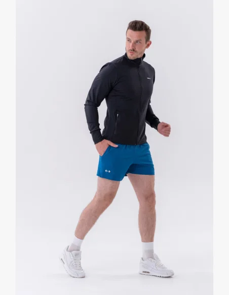 NEBBIA • NEBBIA Pantaloni corti funzionali ad asciugatura rapida "Airy" blu • Nebshop.it