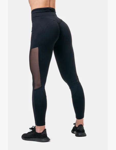 NEBBIA • Leggings in rete con vita alta • NEBBIAshop.cz