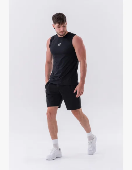NEBBIA • NEBBIA Canotta sportiva funzionale "Power" nera • Nebshop.cz