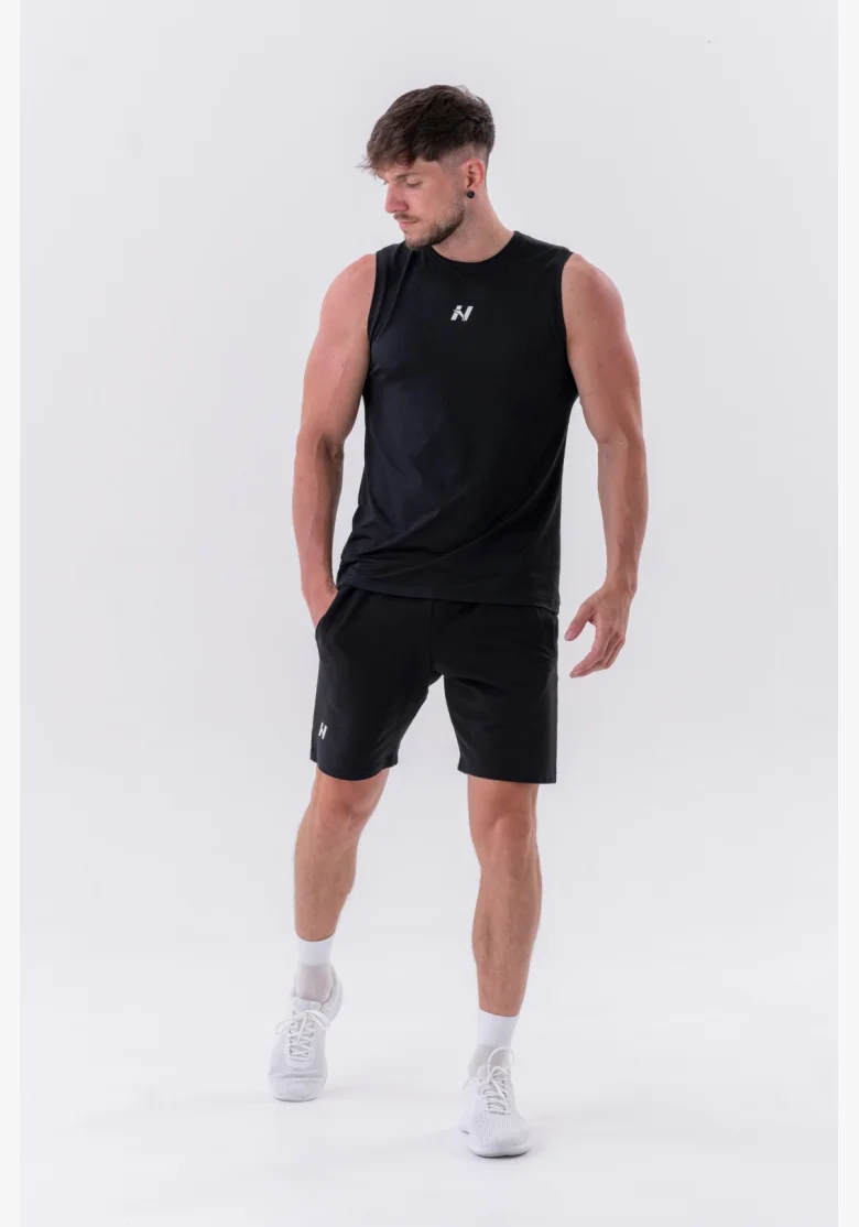 NEBBIA • NEBBIA Canotta sportiva funzionale "Power" nera • Nebshop.cz