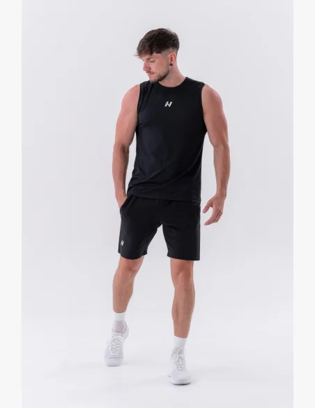 NEBBIA • NEBBIA Canotta sportiva funzionale "Power" nera • Nebshop.cz