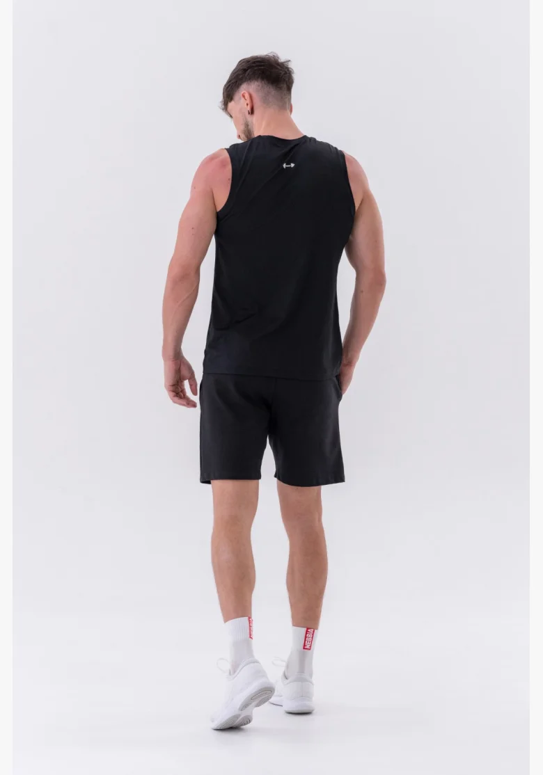 NEBBIA • NEBBIA Canotta sportiva funzionale "Power" nera • Nebshop.cz