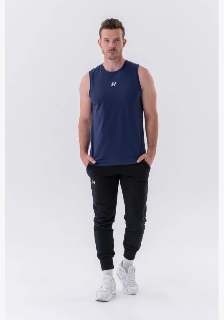 NEBBIA • NEBBIA Canotta sportiva funzionale "Power" blu • Nebshop.it