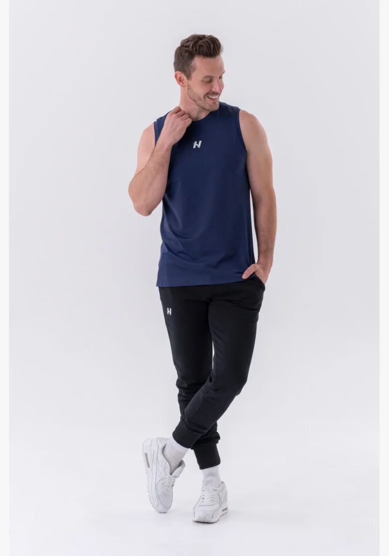 NEBBIA • NEBBIA Canotta sportiva funzionale "Power" blu • Nebshop.it