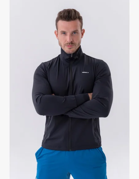 NEBBIA • NEBBIA Giacca sportiva con zip e tasche laterali “Control” • Nebshop.cz