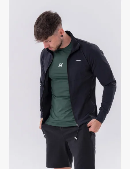 NEBBIA • NEBBIA Giacca sportiva con zip e tasche laterali “Control” • Nebshop.cz