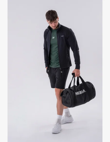 NEBBIA • NEBBIA Giacca sportiva con zip e tasche laterali “Control” • Nebshop.cz